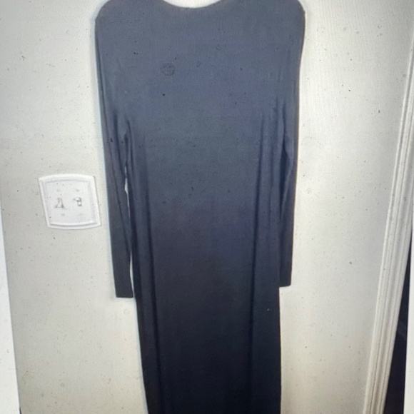 Ralph Lauren Black Jersey Maxi Dress Size Small - Picture 3 of 8